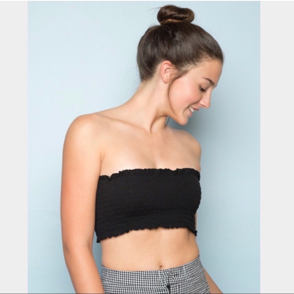 Brandy Black Tube Top
